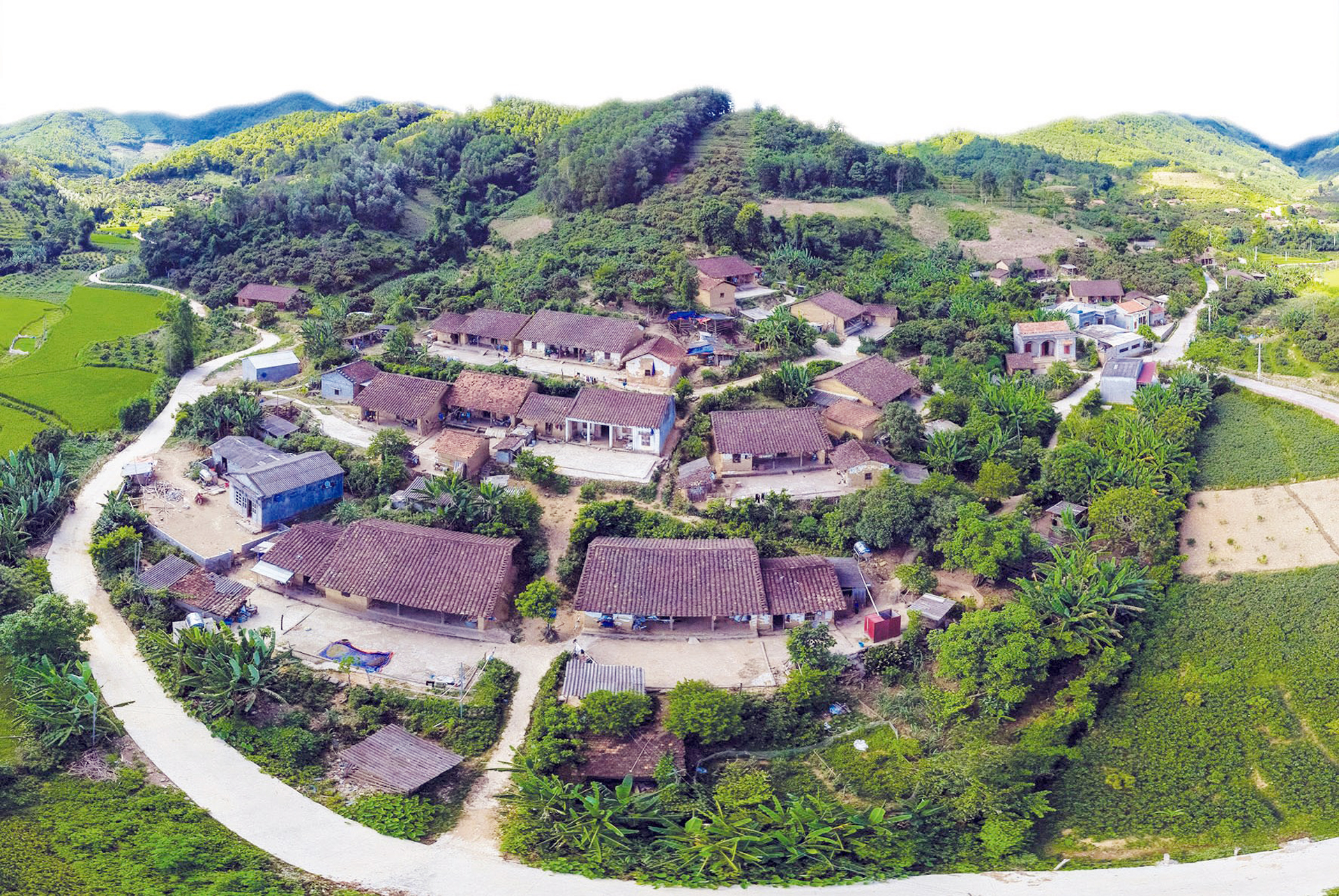 Buổi sáng ở bản Bắc Hoa.
