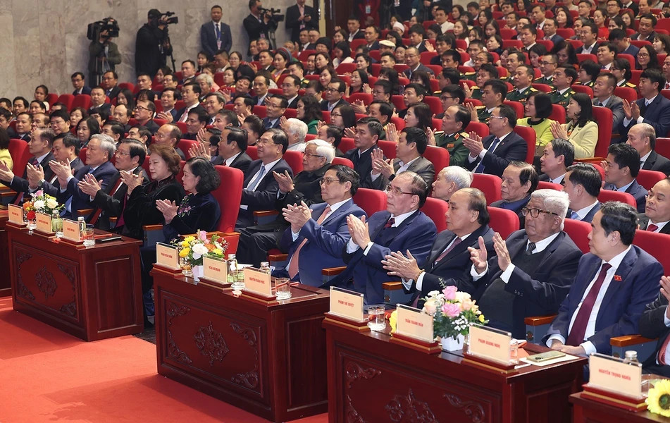 Các đại biểu dự Lễ trao Giải.